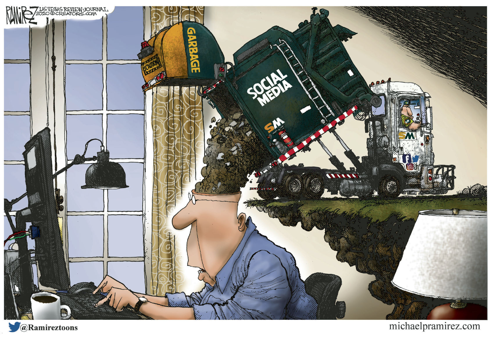 Michael Ramirez cartoon 9/11
